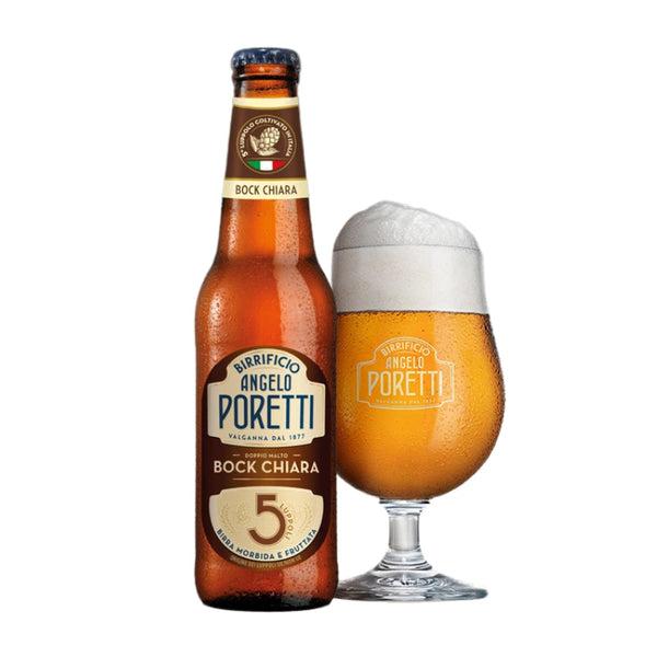 Pivo Angelo Poretti - 5 Luppoli Bock Chiara - 330 ml