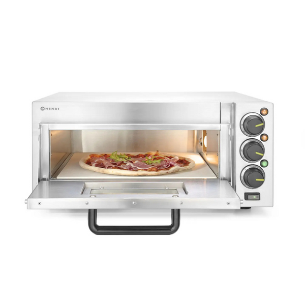 Kompaktna pizza pečica HENDI, 2000 W, 230 V, za pice do Ø39 cm