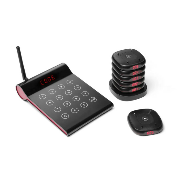 Restavracijski klicni sistem HENDI, 10 pozivnikov + polnilna postaja