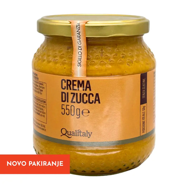Kremna omaka Qualitaly - Bučna, 550 g