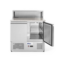 Arktic Pizza hladilni pult z dvema vratoma, 300 L, GN 1/1, granitna delovna plošča, 230V/310W