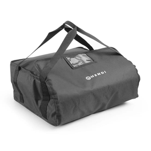 Torba za dostavo pic, črna, 470×470×(V)210 mm