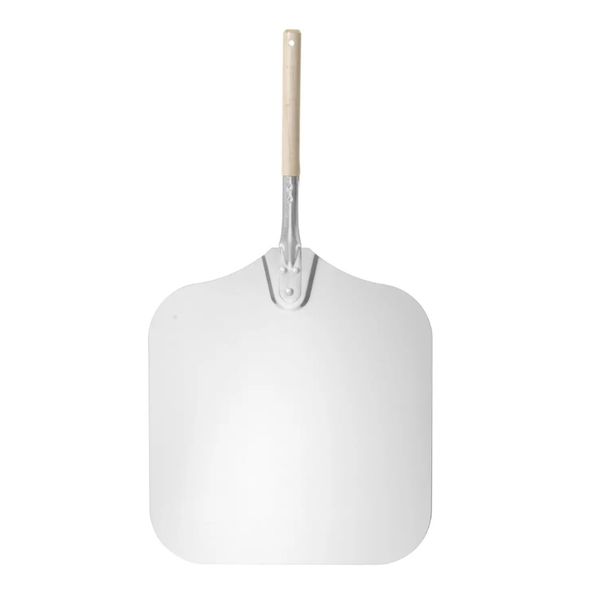 Pica lopar s kratkim lesenim ročajem, 405×760 mm